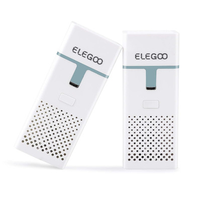 Mini Air Purifier with Activated Carbon Filter for 3D Printers - 2PCS