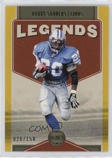 2022 Panini Legacy Legends Yellow 26/150 Barry Sanders #106 HOF o7m