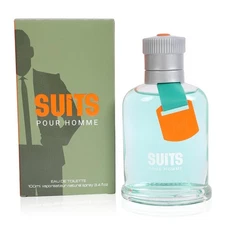 SUITS Pour Homme Men's Cologne 3.4 Oz EDT Spray