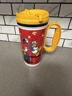Whirley Warren Disney Parks Coke Insulated Thermal Travel Mug Cup 2009 Yellow — photo 1