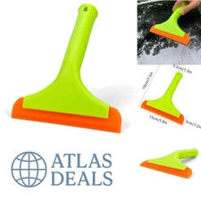 Portable Silicone Squeegee with 7.5'' Handle - Quick & Easy Cleaning Solution
