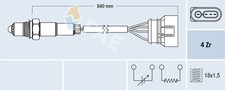 Sonde lambda Seat CORDOBA