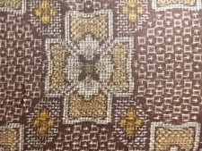 7659033: JAPANESE KIMONO / ANTIQUE KIMONO / SILK / DORO OSHIMA TSUMUGI / WOVEN A