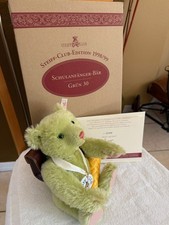 1998 Steiff Club Edition Bear 420139 School Beginner Teddy Bear