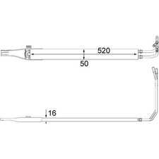 Mahle CLC 10 000P Ölkühler Lenkung für MERCEDES BENZ VIANO VITO MIXTO W639