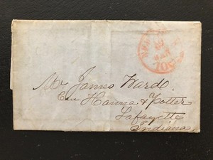 1849 Letter with California Gold Rush Content