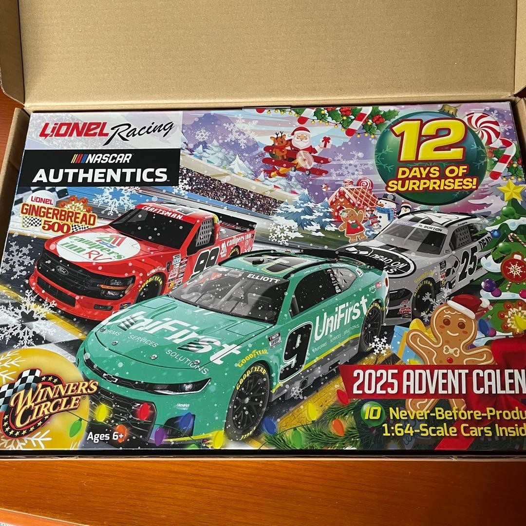 Nascar 1/64 Advent Calendar 2025 Mini Car 12 Types | eBay