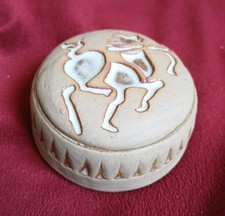 Tremar Pottery Zodiac Paperweight - SAGITTARIUS - Rare Cornish Studio Stoneware