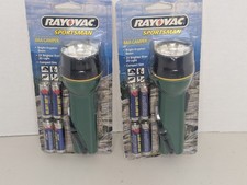 Vintage Rayovac Sportsman Camper Flashlight L...