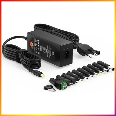 Netzteil 45W AC-DC 5-15V 3A Schaltnetzteil mit 10 DC-Steckern für Elektronik