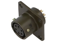 PT02A1006S Steckverbinder: Rund Buchse Weiblich PT/451 7,5A 600V Pin: 6 Amphenol