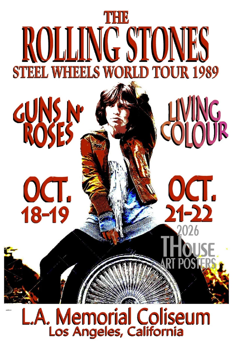 Reproduction Rolling Stones Posters for sale | eBay