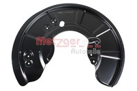 Metzger Autoteile Spritzblech Bremsscheibe 6115553 Aluminium FüR Tesla Model AWD