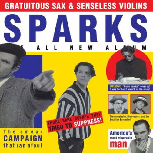 12 альбомов Sparks Gratuitous Sax & Senseless Violins (винил) (ИМПОРТ ИЗ Великобритании)