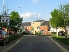 Photo 6x4 Drake Avenue joins London Road Old Fletton  c2016