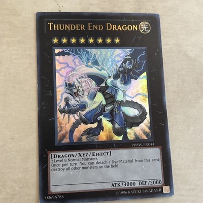 Yugioh Thunder End Dragon 1st Edition Ultimate Rare PHSW-EN044 NM