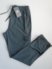 NEW BALANCE All Motion JOGGERS Mens Running Pants B.-Gray Cargo Pkt. Size S, M