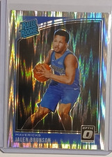 2018-19 Panini Optic Jalen Brunson Rated Rookie #179 Shock Prizm New York Knicks