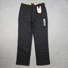 Levi's Dockers Mens Pants 32X30 Black Chino Stretch Straight Flex Waistband NWT