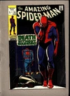AMAZING SPIDER-MAN #75_AUG 1969_FINE+_SILVERMANE_LIZARD_SILVER AGE MARVEL_UK!