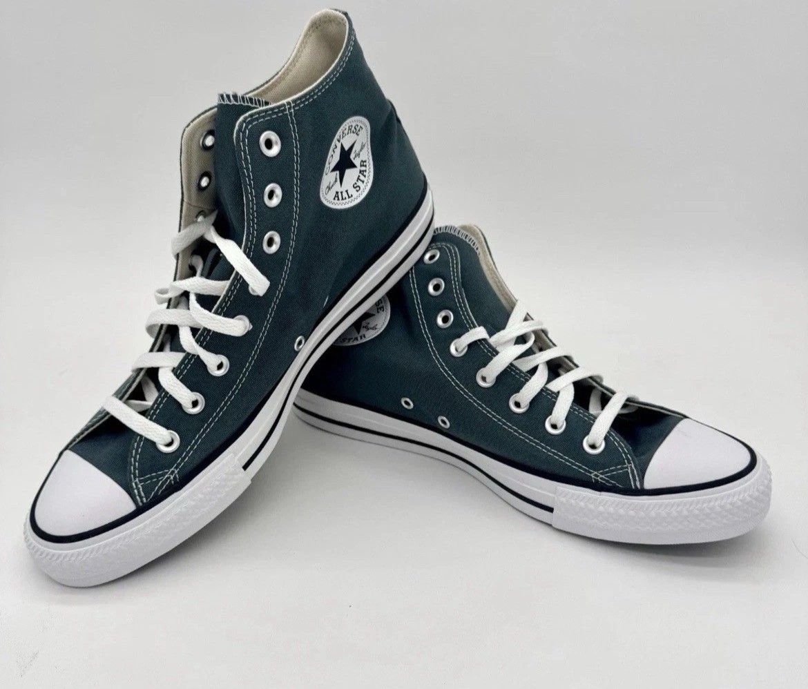 Converse Chuck Taylor All Star High Top Shoes 10 Mens True Nature Green A10536F thumbnail 4