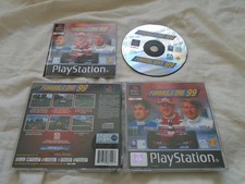 Formula One 99 PS1 (COMPLETE) black label F1 racing PlayStation