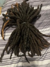 100 Real Naturally Grown Dread Locks In Great Condition  57 locs