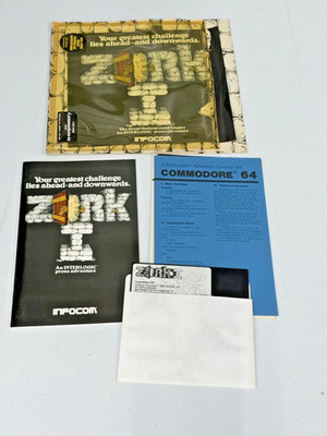 ZORK I (COMMODORE AMIGA CIB) VINTAGE COMPUTER GAME INFOCOM
