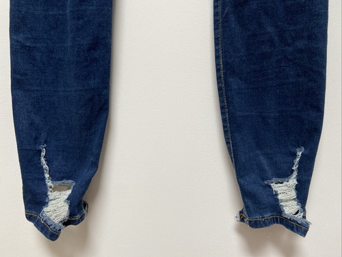 SHEIN Denim Damen Skinny Jeans UK Größe XL Stretch Distressed EU 44 - Bild 6 von 8