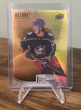 2021-22 Upper Deck Allure - Rainbow - Cole Sillinger #R-48 Orange Yellow (RC)