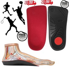Plantar Fasciitis Arch Support Insoles Shoe Inserts Orthotic Flat Feet Foot Pain