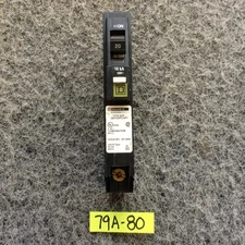 NEW TAKEOUT Square D QO120PCAFI 20 Amp 1Pole 120V Plug In Arc Fault CAFI Breaker