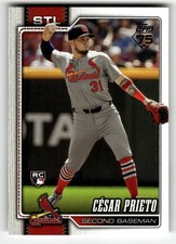 2026 Topps #95 Cesar Prieto RC