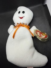 Ty Beanie Baby SPOOKY the 1995 Halloween Ghost 8" Mint With  Tag Stuffed Toy