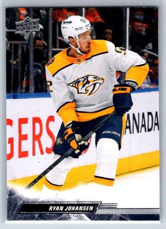 2022-23 Upper Deck Series 1 #103 Ryan Johansen Nashville Predators