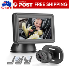Baby Car Camera 4.3 Inch Monitor Rear Facing Seat USB Powered GEARZAAR Kit