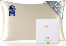 100 Pure Mulberry Silk Pillowcase for Hair and Skin Health,Soft and Smooth,Both