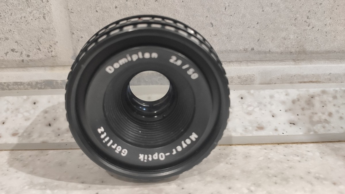 Meyer-Optik Gorlitz Domiplan 50mm f/2.8 MF Lens From JAPAN