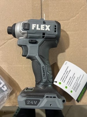 FLEX FX1331 24V 1/4'' HEX COMPACT BRUSHLESS CORDLESS IMPACT DRIVER TOOL ONLY