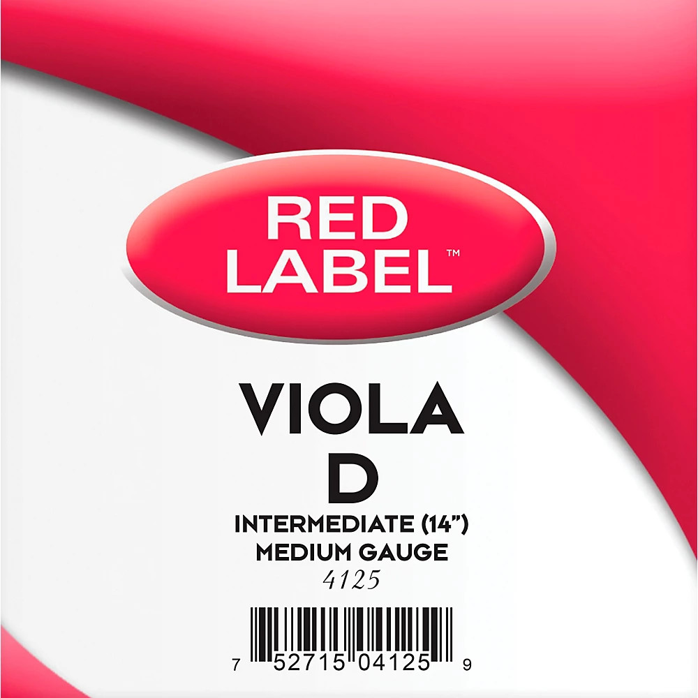 Super Sensitive Red Label Series Viola D String 14 in Medium 2390₽
