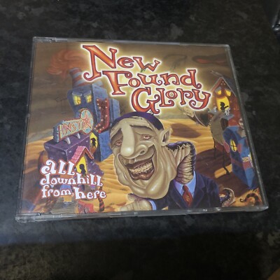 New Found Glory - All Downhill From Here - 1 Track PROMO CD Single 2004
