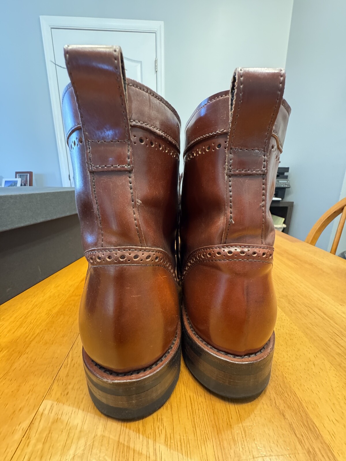 Allen Edmonds Dalton Shell Cordovan 8D Chili eBay