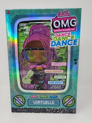 #ad LOL Surprise OMG Dance Virtuelle Fashion Doll 15 Surprises New Unopened $17.99