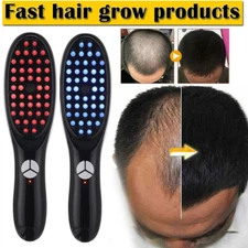 Electric Massage Comb Infrared Growth Anti Hair Loss Vibration Massager Brush