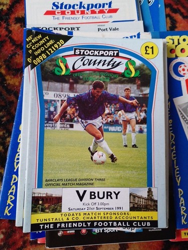 29 Stockport County Programmes Mixed Seasons Can Split - Picture 18 of 20