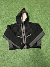 Nike Sportswear City Ready Fleece Full-Zip Jacket Womens Medium Black CI9432-011