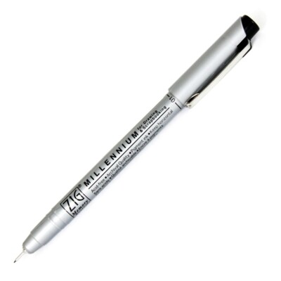 (MS01) Zig Millennium 01 Marker, Drawing Marker, Choose Color and Pack Size