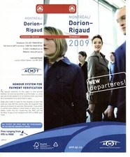 METROPOLITAN AGENCY OF TRANSPORTATION-MONTREAL TO DORION-RIGAUD-2009