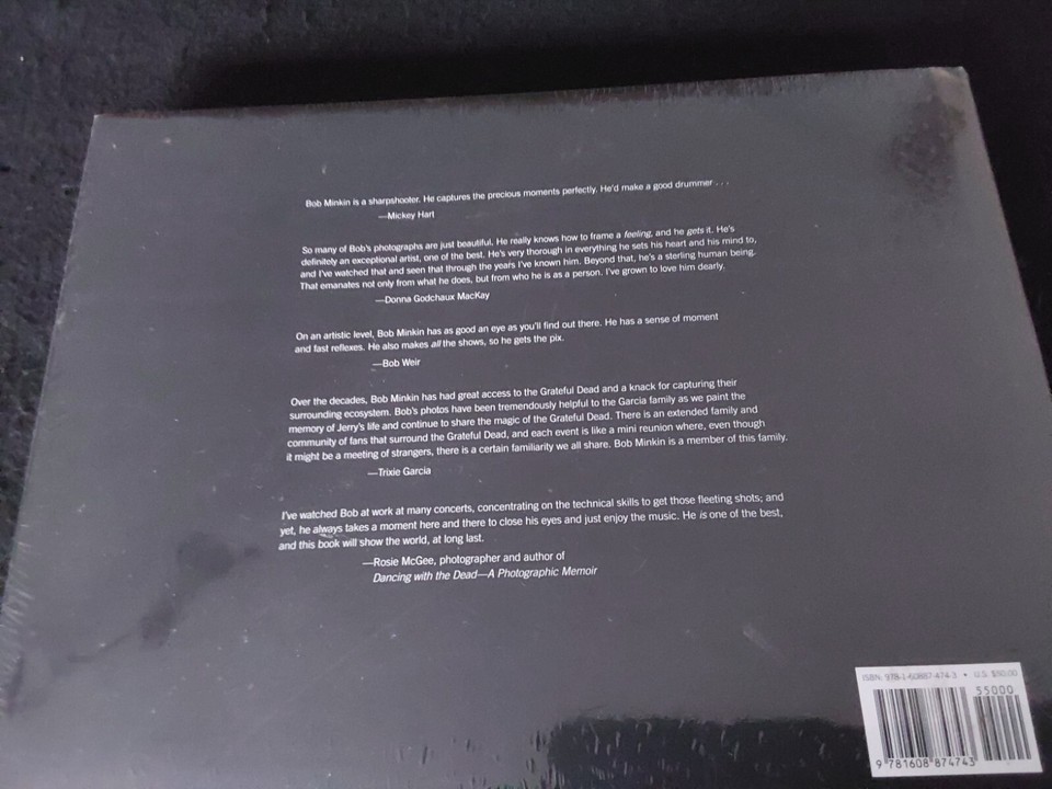 LIVE DEAD THE GRATEFUL DEAD PHOTOGRAPHED BY BOB MINKIN New Shrink ...