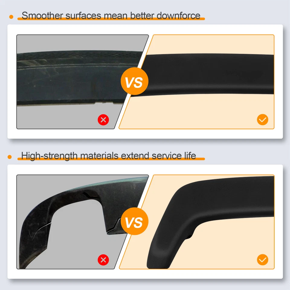 Alerón para Honda CRV 1997-2001 estilo de fábrica ligero imprimado trasero Foto 4 de 4